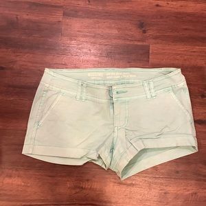 Low rise short shorts